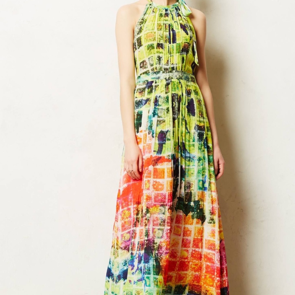 Anthropologie Kolkata GEISHA Designs Maxi Dress